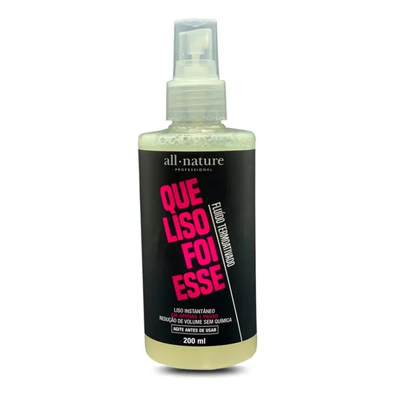 Que Liso Foi Esse All Nature - Prolongador De Liso Antifrizz Foto 1