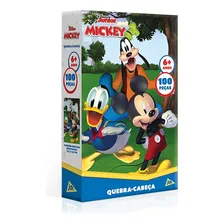 Quebra Cabeça 100 Peças Turma Do Mickey Disney - Toyster Foto  mini 1