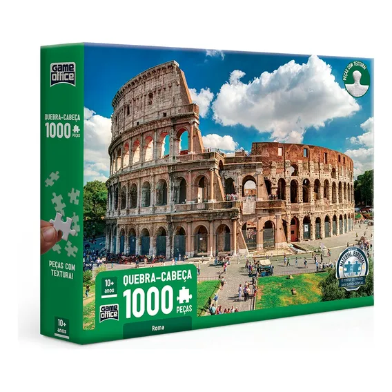 Quebra-cabeça 1000 Peças Roma - Toyster Foto 1