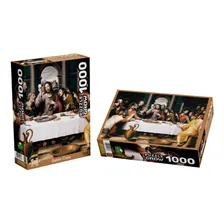 Quebra-cabeça 1000 Peças Santa Ceia - Grow Foto mini 1