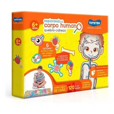 Quebra-cabeça 120 Peças Explorando O Corpo Humano Toyster Foto mini 1