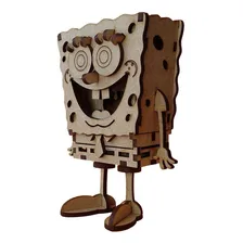 Quebra-cabeça 3d Bob Esponja Em Mdf Classic Foto mini 1