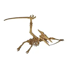 Quebra Cabeça 3d Dinossauro Piterodáctilo Mdf Foto mini 2