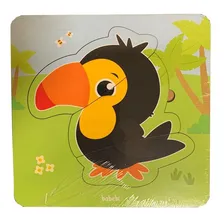 Quebra-cabeça Baby Tucano Brinquedo Educativo Foto mini 1