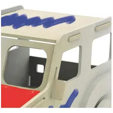 Quebra Cabeça Carrinho Para Pintura 3d Xalingo Brinquedos Foto mini 4