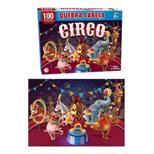 Quebra Cabeça Circo 100 Peças - Pais & Filhos Foto mini 4