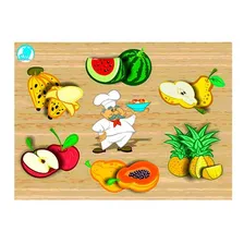Quebra Cabeça Com Pinos - Frutas - Simque Foto mini  3