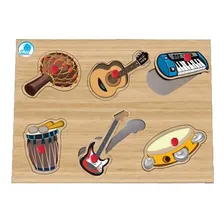 Quebra Cabeça Com Pinos - Instrumentos Musicais Foto  mini 1