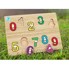 Quebra Cabeça Com Pinos Numerais Número Simque Foto mini 4