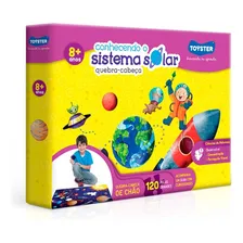 Quebra-cabeça Conhecendo O Sistema Solar 120 Peças Toyster Foto  mini 1
