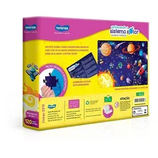 Quebra-cabeça Conhecendo O Sistema Solar 120 Peças Toyster Foto mini  2