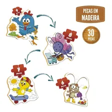 Quebra Cabeça Galinha Pintadinha Puzzle Progressivo 30 Foto mini 3