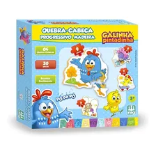Quebra Cabeça Galinha Pintadinha Puzzle Progressivo 30 Foto mini 1