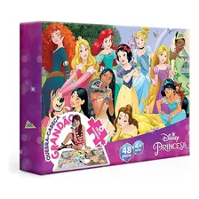 Quebra-cabeça Grandão 48 Peças Princesas - Toyster 002405 Foto mini 2