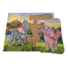 Quebra Cabeça Infantil Com Pinos Jogos Educativo Pedagógico Foto mini 3