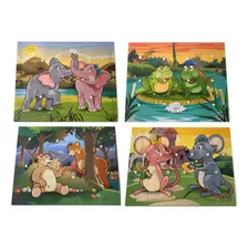 Quebra Cabeça Infantil Com Pinos Jogos Educativo Pedagógico Foto mini 1