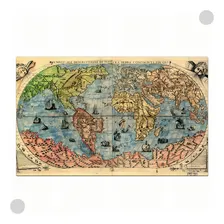 Quebra Cabeça Mapa Mundi 2000 Peças Toyster Foto mini 2