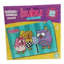 Quebra-cabeça Nig Brinquedos Bubu E As Corujinhas Quebra -cabeça Gigante De 20 Peças Foto mini  2