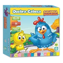 Quebra-cabeça NIG Brinquedos Galinha Pintadinha 719 de 30 peças Foto  mini 1