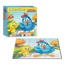 Quebra-cabeça NIG Brinquedos Galinha Pintadinha 719 de 30 peças Foto mini  3