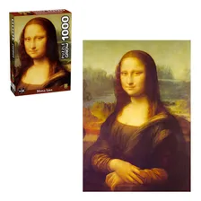 Quebra Cabeça Puzzle 1000 Peças Monalisa La Gioconda Da Grow Foto mini 2