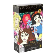 Quebra Cabeça Puzzle 500 Peças Princesas Grow Foto mini 1