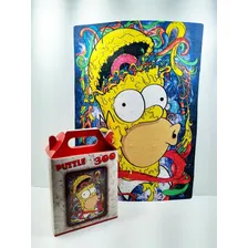 Quebra-cabeça Puzzle Homer Abstrato De 300 Peças Foto  mini 1