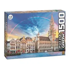 Quebra Cabeça Puzzle P1500 Peças Bruxelas Grow 03736 Foto mini 1