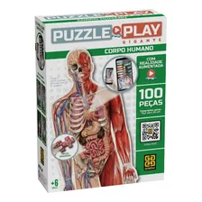 Quebra-cabeça Puzzle Play Gigante Corpo Humano Grow Foto mini 1