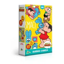 Quebra Cabe莽a Puzzle Turma M么nica 200p莽s M么nica E Sans茫o Jak Foto mini 2