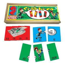 Quebra-cabeça Silábico Futebol Foto  mini 1