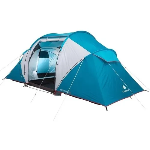 Quechua ARPENAZ 4.2 barraca camping impermeável 4 pessoas azul Foto 1
