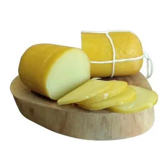 Queijo Provolone Defumado Na Corda Foto 1
