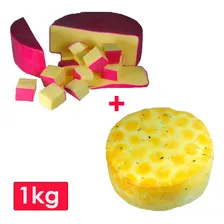 Queijo Reino + Queijo Roquefort Mineiro Da Canastra - 1kg Foto mini 1