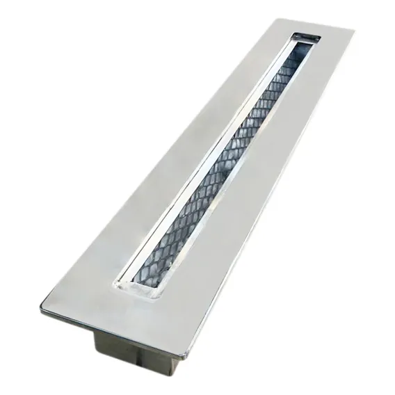 Queimador Lareira Ecol贸gica A 脕lcool Ou Etanol 60cm Inox 304 Foto 1