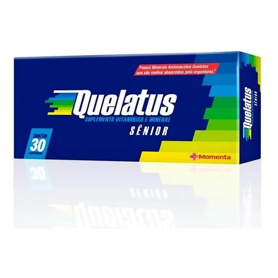 Quelatus SĂȘnior C/ 30 Comprimidos Foto 1