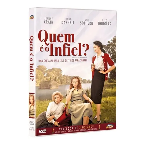 Quem É O Infiel? - Dvd - Jeanne Crain - Linda Darnell - Kirk Douglas Foto 1