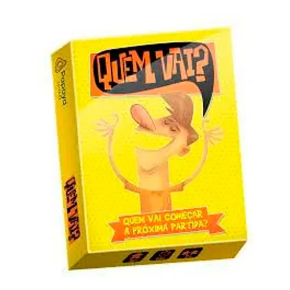 Quem Vai? Jogo De Cartas Papaya Ppy005 Foto 1