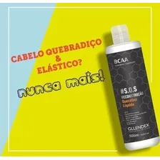 Queratina Liquida Hidrolisada Bcaa Gllendex 500ml Fragrância Do Tratamento Suave Cor De Cabelo Todos Foto mini 3