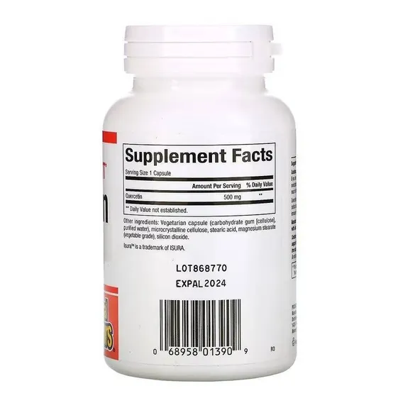 Quercetina 500mg 60 Caps - Natural Factors Foto 1