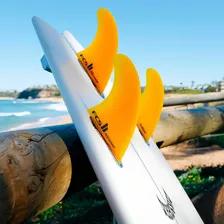 Quilha Fcs Ii Performer Neo Glass Tri Large Grande Fcs 2 amarelo Foto mini  2