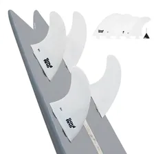Quilha Fcs1 Quadri-Quilha Sf1 Soul Fins Branca Jogo de 4 Quilhas Laterais Fcs1 Prancha de Surf Softboard Funboard Quilhas Rígidas Injetadas Performance Quadriquilha Surf Padrão Fcs Foto  mini 1
