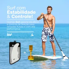 Quilhão Sup 10 Polegadas Quilha Central + Parafuso - Stand Up Paddle Sup Caixa Central - Soul Fins - Quilha Branca + Parafuso de Fixação Foto mini 2
