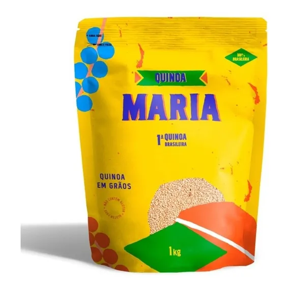 Quinoa Maria Em Grãos 100% Nacional 1kg Santo Óleo Foto 1