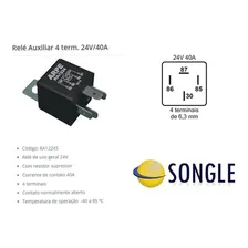 Ra2412s Relé Uso Geral 12v 40a Foto mini 3