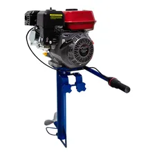 Rabeta Vertical Motor A Gasolina Branco 7cv B4t7 Proposto Foto  mini 1
