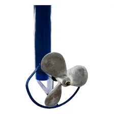 Rabeta Vertical Motor A Gasolina Branco 7cv B4t7 Proposto Foto mini 4