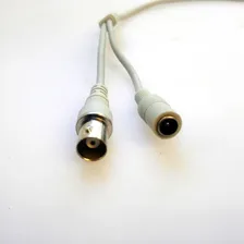 Rabicho Conector Bnc/p4 Cftv Camera Segurança 45 Cm Foto mini  2