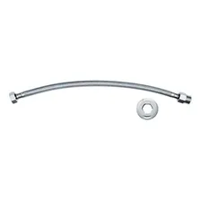 Rabicho Engate Flexível Aço Inox Alta Pressão 60 Cm Lotus Foto mini 1