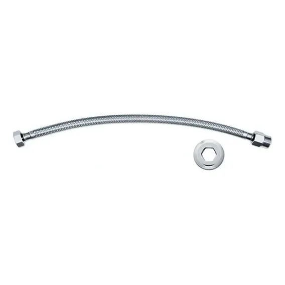 Rabicho Engate Flexível Aço Inox Alta Pressão 60 Cm Lotus Foto 1